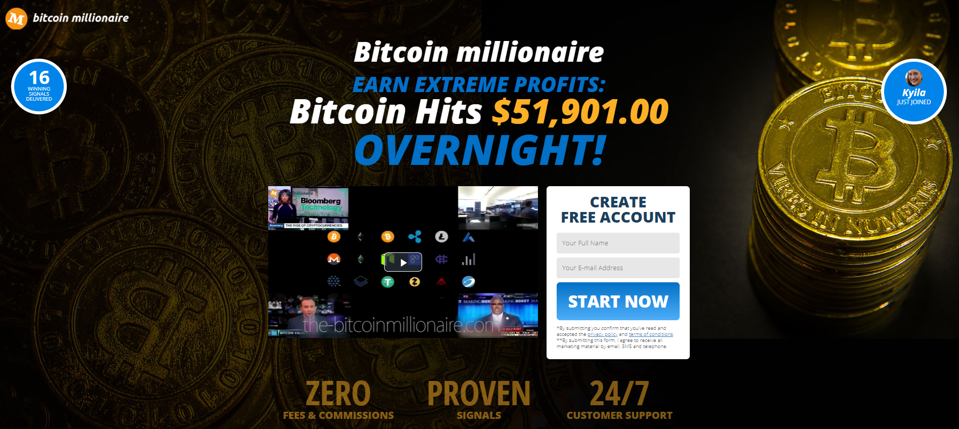 Bitcoin Millionaire Screenshot